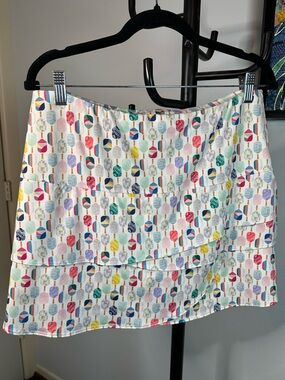 Lucky in Love tennis skirt in size 14.  Excellent condition!  Multi color.